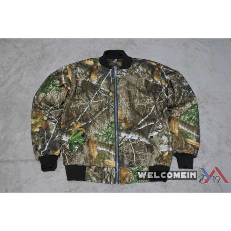 Jaket Bomber Realtree Edge Camo