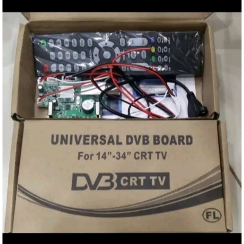 Tuner Digital Tv Tabung 14 - 34 inch CRT TV UNIVERSAL DVB BOARD