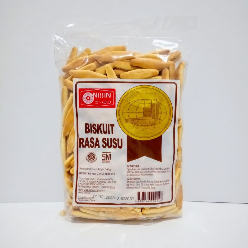 

Nissin Frychip 300gr (Biskuit Rasa Susu)