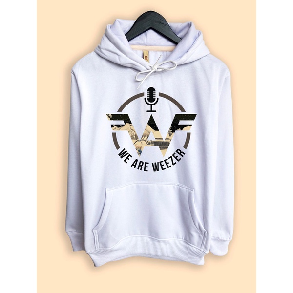 Jaket Hoodie We Are Weezer Podcast Music Band