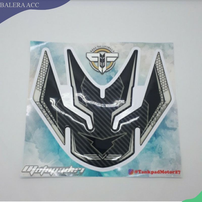 Stiker Sticker Resin Timbul Fender Spakbor Depan All New Nmax 2020 Top