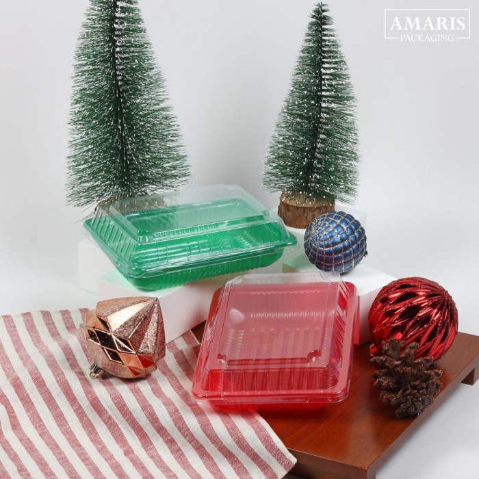 Amaris Packaging - Mika Brownies Kecil - Kotak Makanan - Kotak Kue