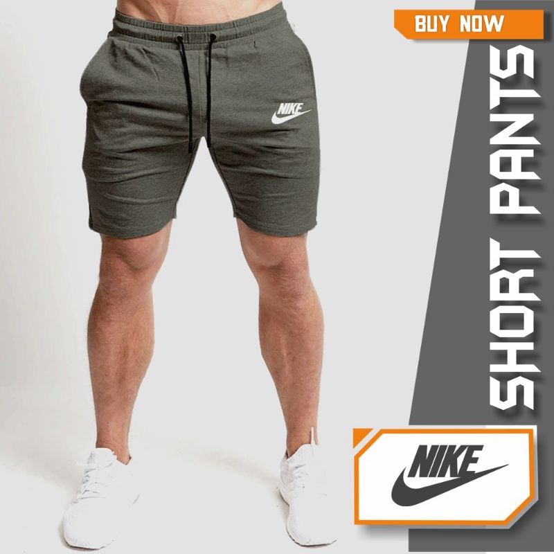 NEW COD SHORT CELANA PENDEK SANTAI NIKE AIR TERMURAH TERLARIS PREMIUM DEWASA PRIA WANITA ABU-TUA ALS