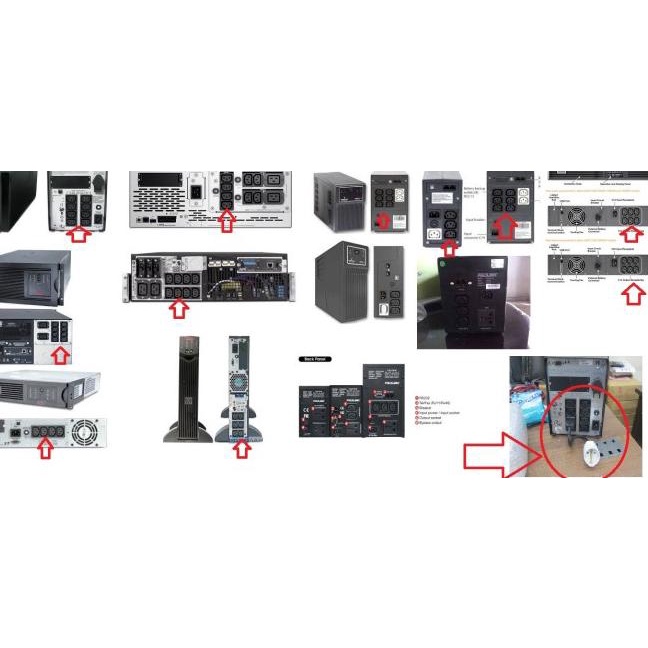 Converter Power Output Ups APC, Power Cord Ups Apc dan berbagai merk