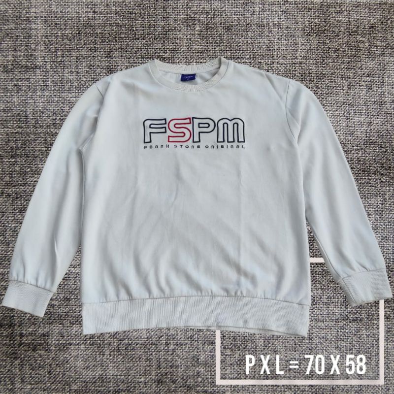 Crewneck Putih FSPM Original Sweater