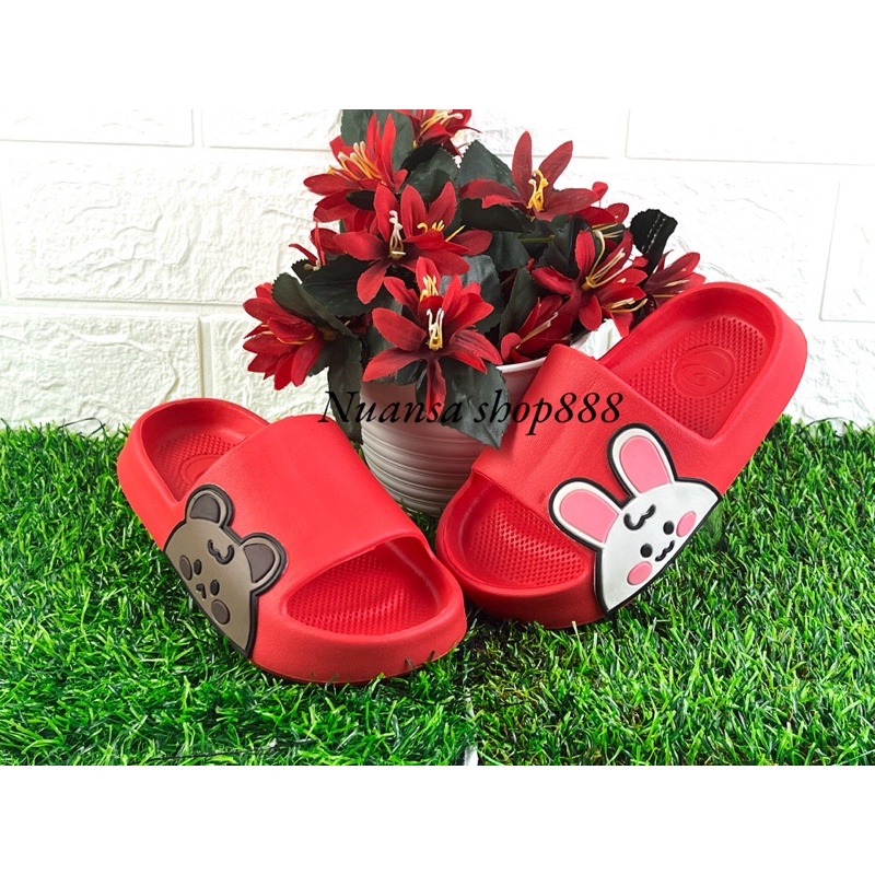 DULUX-386D Sandal Selop Anak Perempuan Motif Kelinci Beruang 24-29