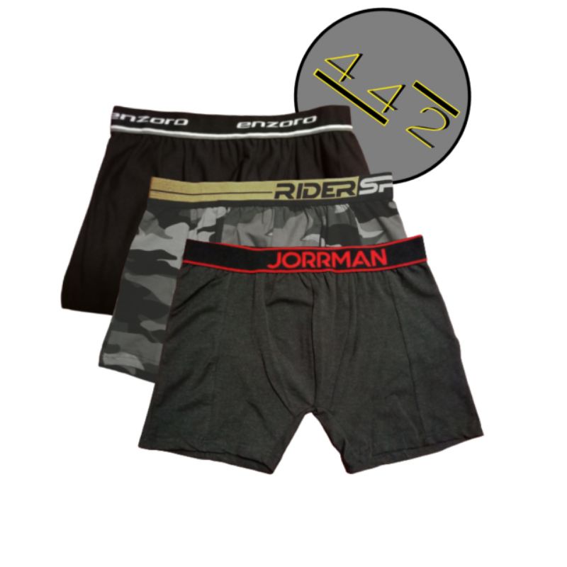 Celana dalam pria dewasa isi 3 pcs Boxer