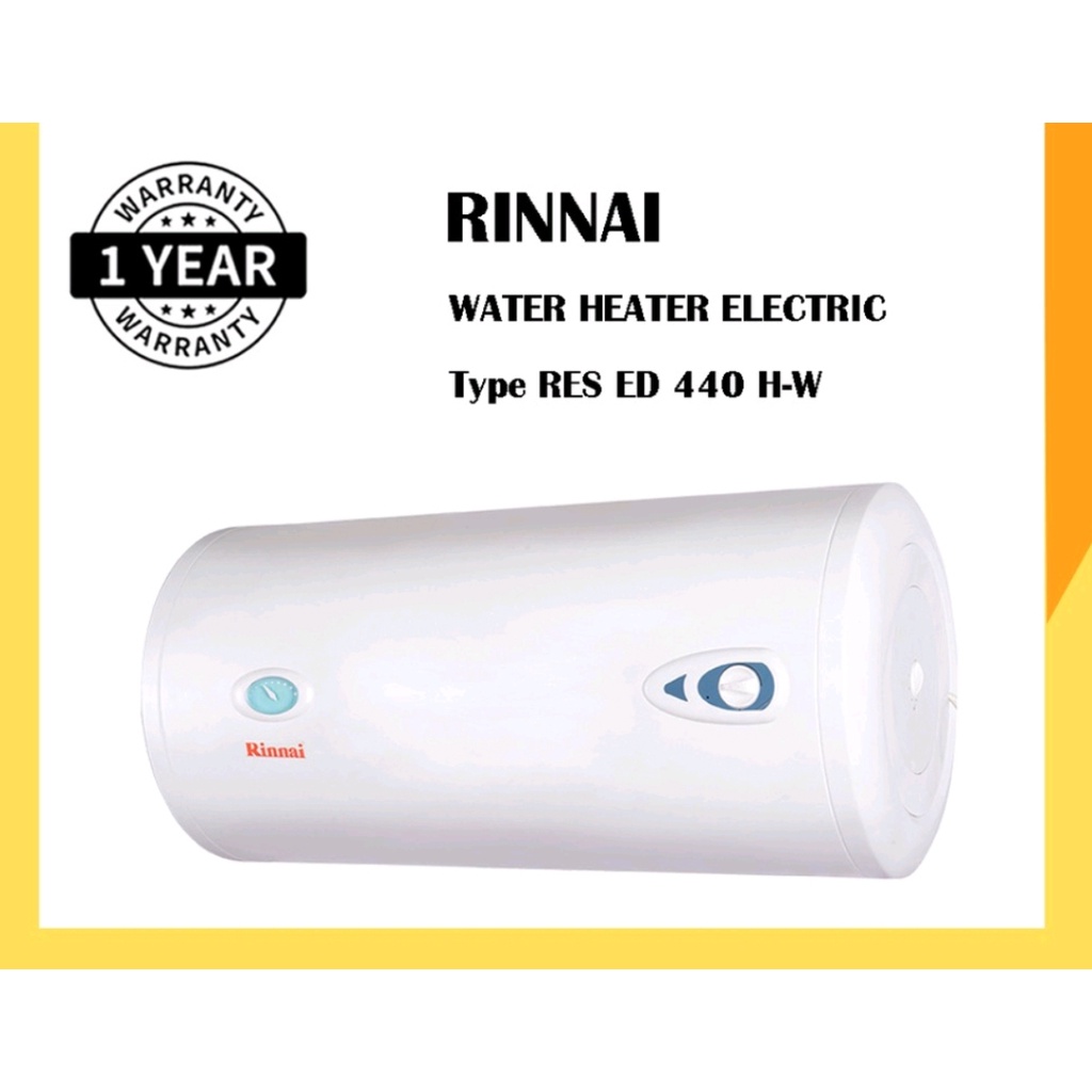 WATER HEATER LISTRIK RINNAI 50 LITER TYPE RES-ED 450 H