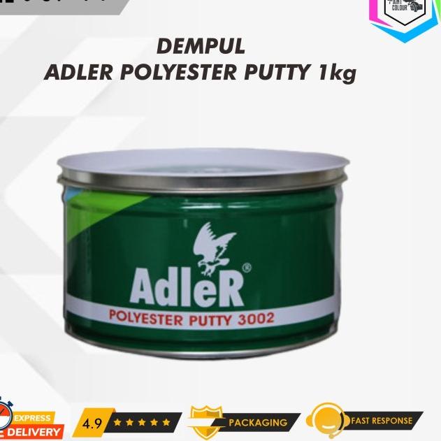 Dempul Adler Polyester Putty 3002 / Dempul Plastik 2 Komponen
