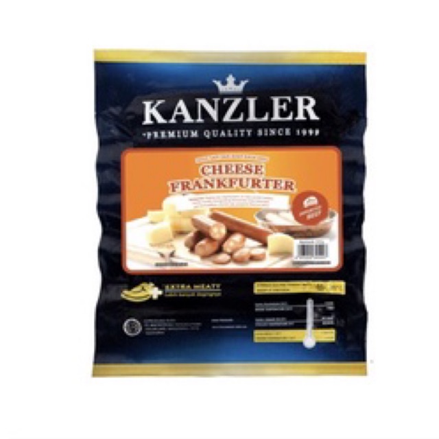 

KANZLER Sosis Cheese Frankfurter isi 5