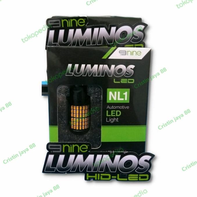 LAMPU LED SEIN MOBIL T20 144titik CANBUS LUMINOS SIGHT SUPER TERANG
