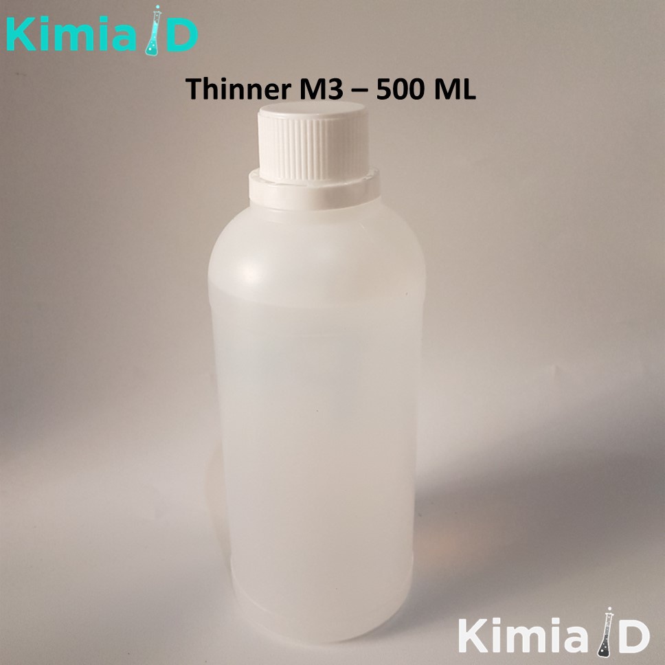 Thinner M3 500 ML Thinner Sablon Laquer Thinner Reducer Sablon Print