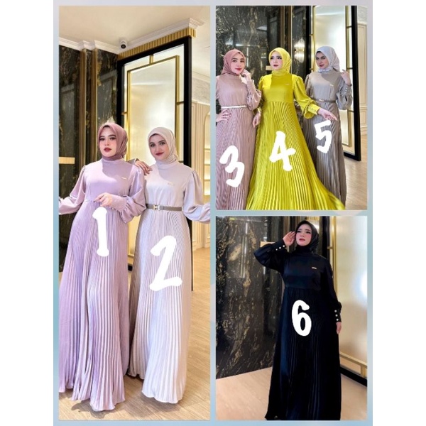 GAMIS PLISKET BAWAH BY SHELLASAUKIA