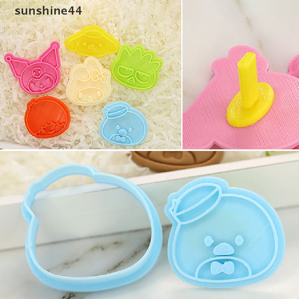 Sunshine Cetakan Kue / Biskuit Bentuk Kartun 3D Lucu