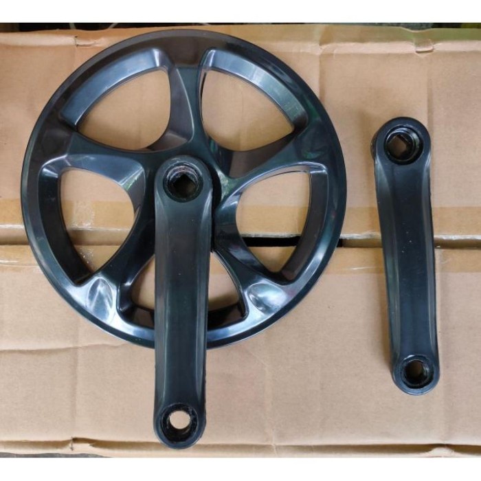 :>:>:>:>] Crank sepeda Minion 52T arm 152mm,arm pendek,tidak gasruk tanah