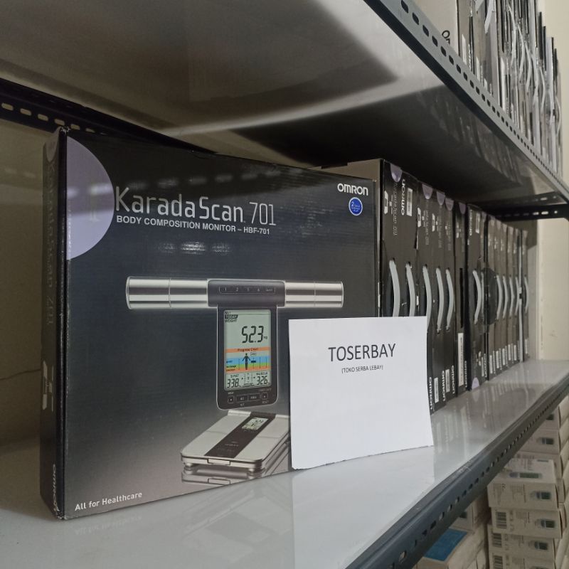 HBF 701 Karada scan Pengukur Komposisi Tubuh, Timbangan Omron HBF-701