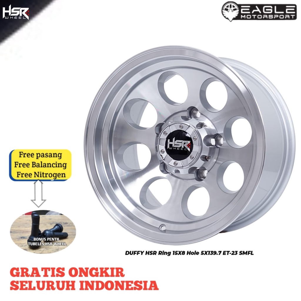 EAGLE | VELG MOBIL R15 RING 15 HSR DUFFY VELG MOBIL FEROZA TAFT ESCUDO