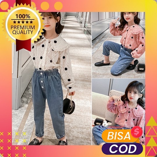 Set Pineaple Kids [ S , M , L ] / Fashion Anak Perempuan Umur 2-6 Tahun / Baju Setelan Anak Perempua