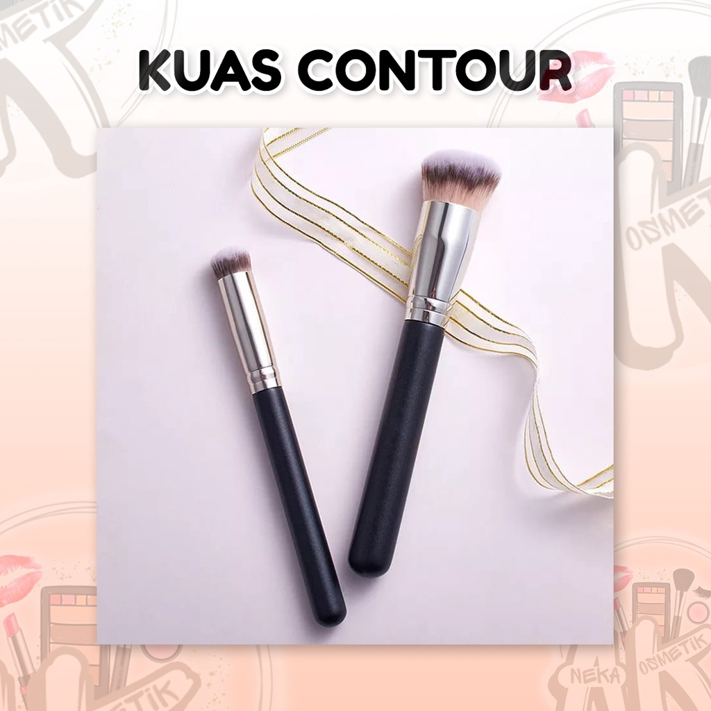 KUAS CONTOUR / BRUH CONTOUR KUAS MAKEUP CONCEALER UKURAN BESAR &amp; SEDANG