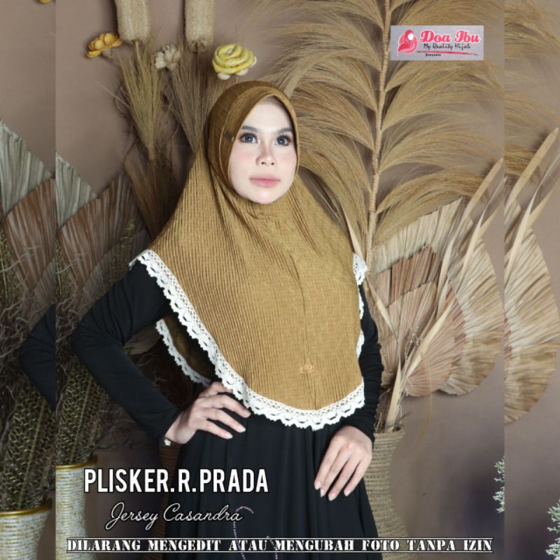 555 JILBAB DOA IBU PLISKET RENDA JERSEY CASANDRA POLA oval/HIJAB DOI ORI BY BUNYAMIN RENDA TILE