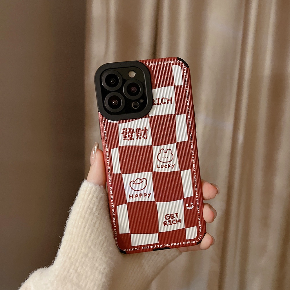 Soft Case Silikon Motif Kartun Kelinci Untuk Iphone 14 11 12 13 PRO MAX