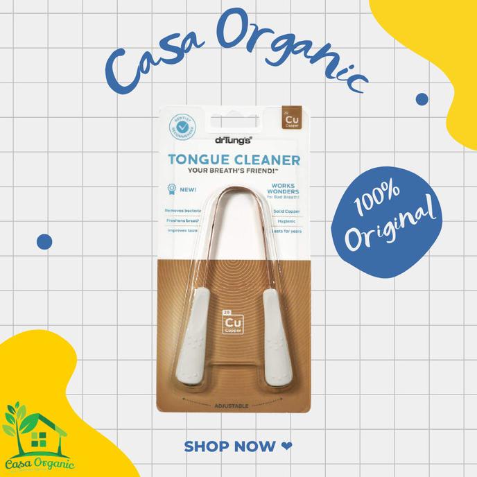 Dr. Tung's Copper Tongue Cleaner ---TERBARU---