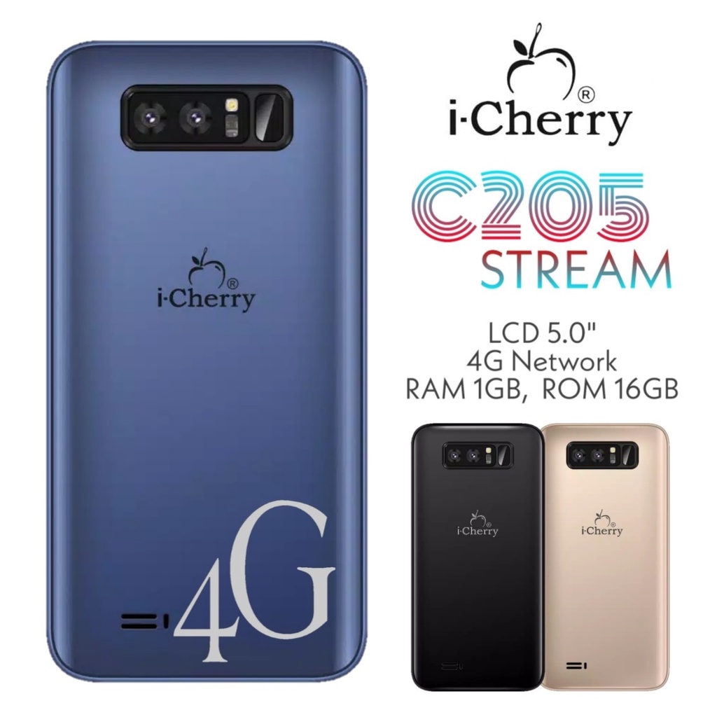 HP ANDROID 4G MURAH ... iCHERRY C205 STREAM 4G - HP Android 4G 5" - RAM 1GB/16GB - SMART PHONE