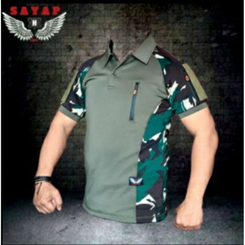 Baju kaos BDU Tactical strip loreng kaos bdu tactical original full scuba