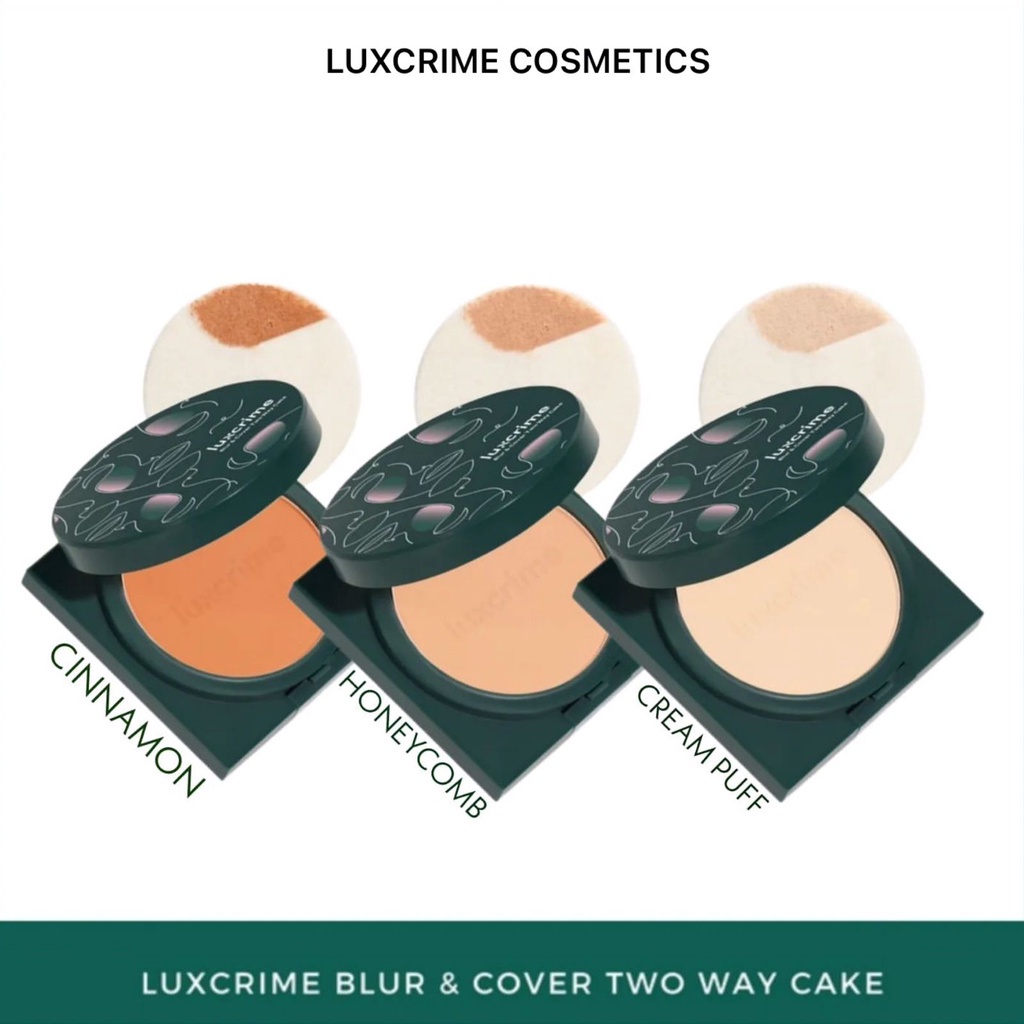 LUXCRIME Blur &amp; Cover Two Way Cake