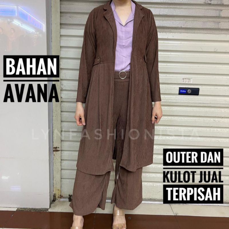 CARDIGAN MUSLIM WANITA MURAH BAHAN MELAR/KANAYA