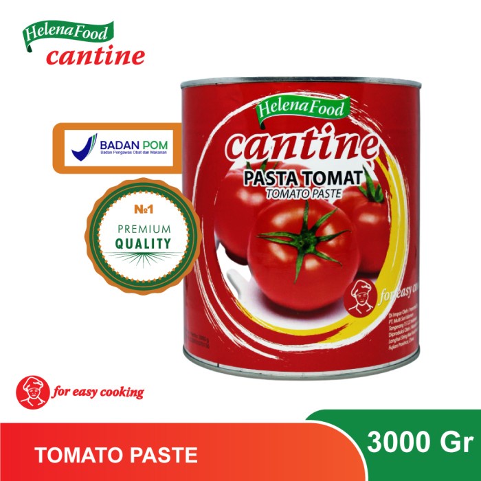 

TOMATO PASTE - PASTA TOMAT CANTINE 3 KG