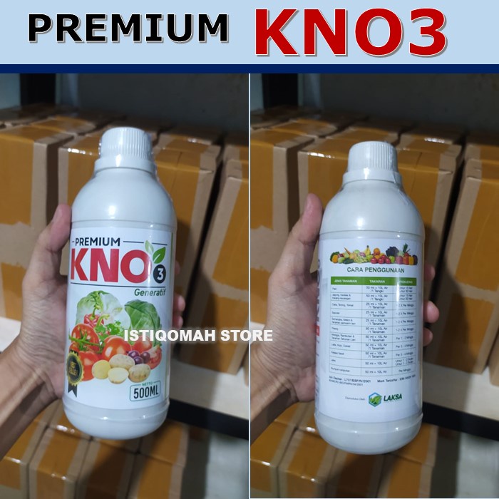 Premium KNO3 Generatif 500ML Pupuk Tanaman Jagung Agar Berbuah Lebat dan Berat Semua Jenis Jagung - Pupuk NPK Cair Perangsang Buah Tanaman Jagung Terbaik - Pupuk yang Bagus Untuk Tanaman Jagung Paling Manjur - Pupuk Pelebat Jagung Berbobot Berat