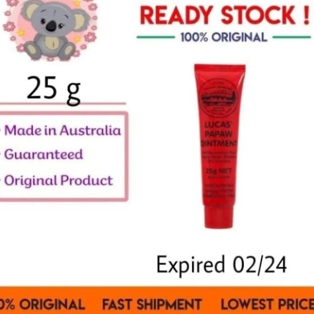 Lucas papaw ointment 25gr ORI Australia