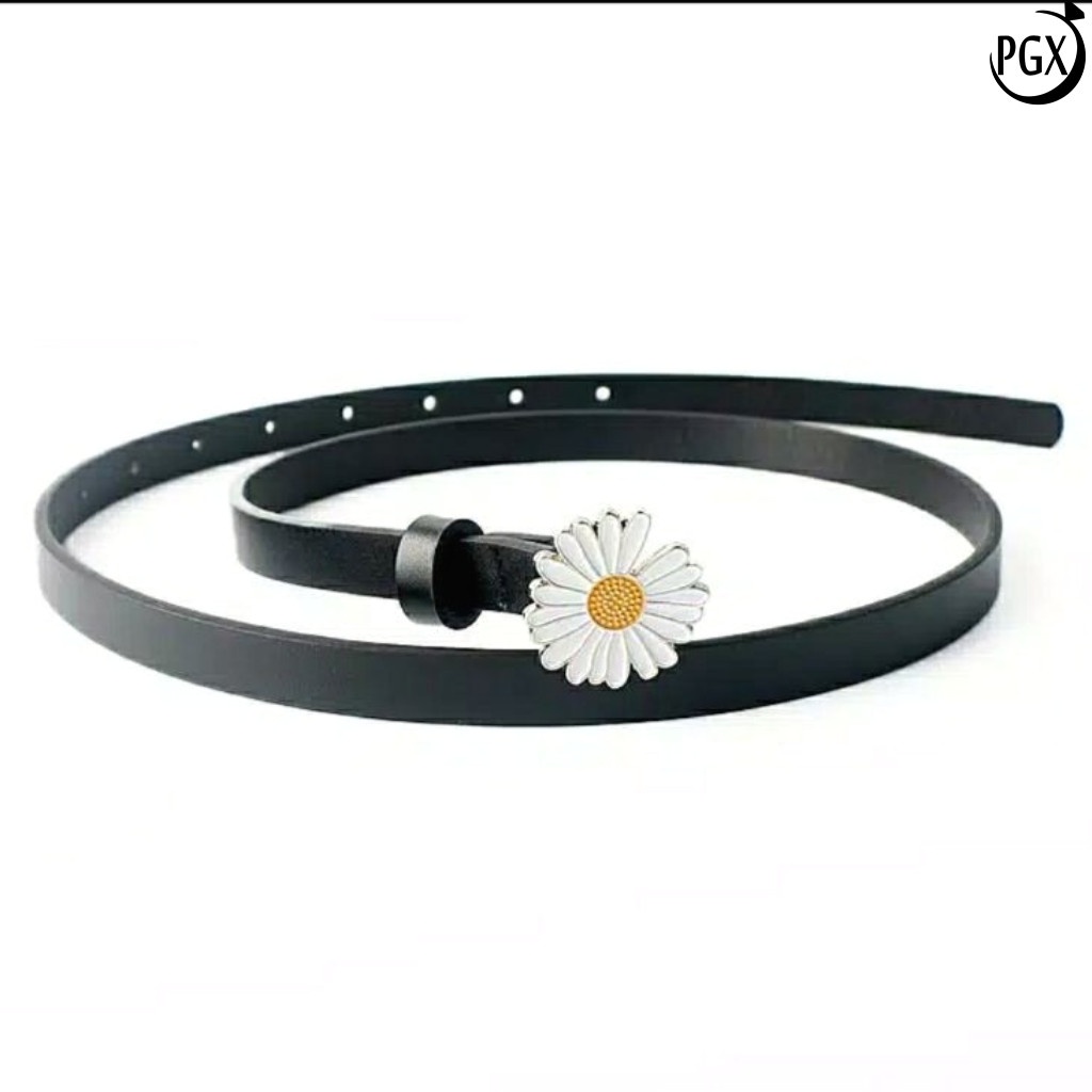 Ikat Pinggang Wanita - Belt Korea Bunga Daisy - IP067