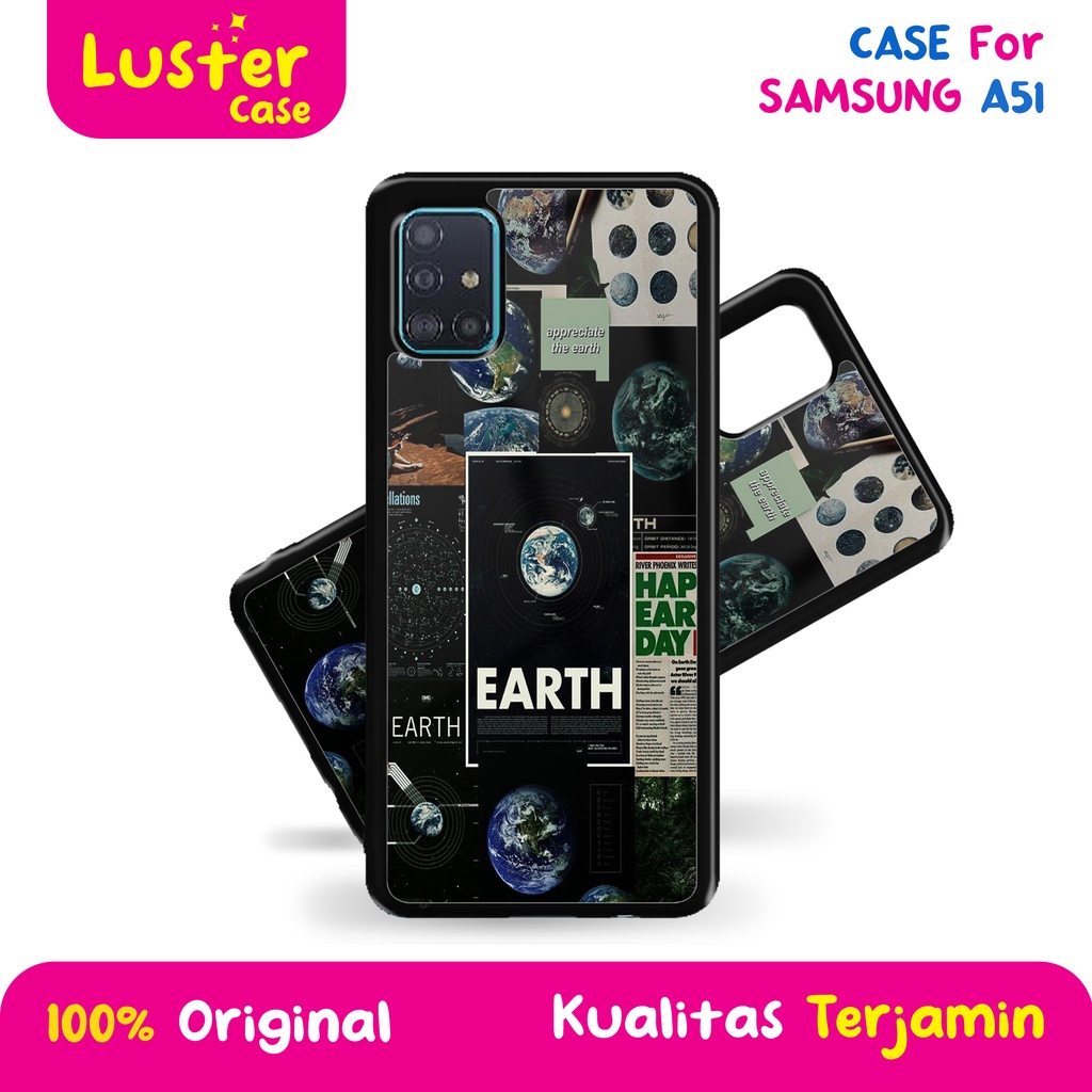 Case SAMSUNG A51  - Casing SAMSUNG A51 [ NASA ] Silikon SAMSUNG A51 - Case Hp - Case Mewah - Cassing