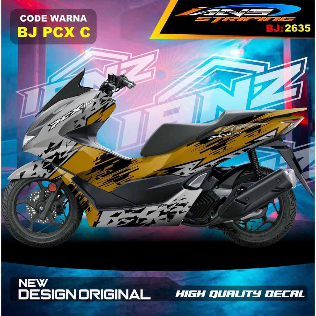 DECAL STICKER FULL BODY PCX 150 / DECAL STICKER MOTOR HONDA PCX 160 / STIKER FULL BODY PCX HIGH QUALITY / STIKER MOTOR