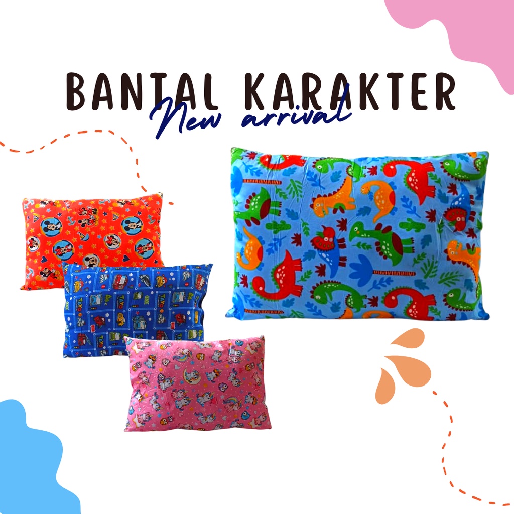 Bantal Karakter lucu banyak pilihan motif