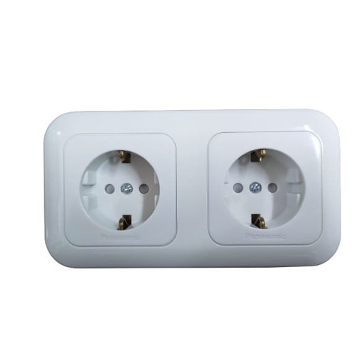 Panasonic Stop Kontak Double / Stop Kontak Ganda