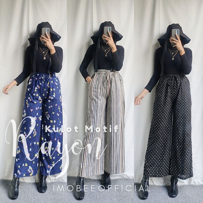 KULOT RAYON MOTIF HOMEY