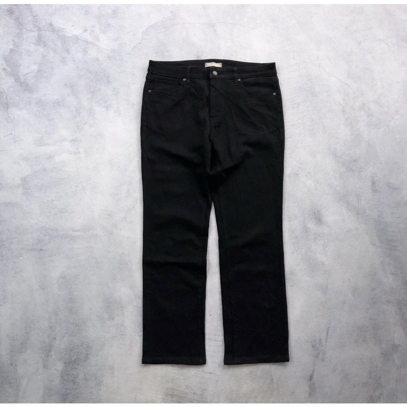 Uniqlo Jeans Black Straight-Fit