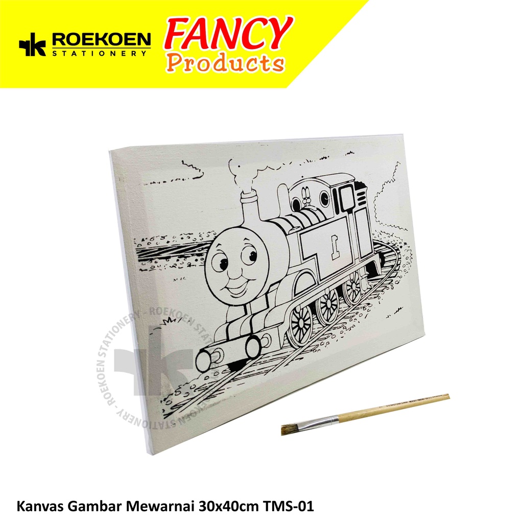 

Tanpa Merk Kanvas Gambar Mewarnai 30x40cm TMS-01