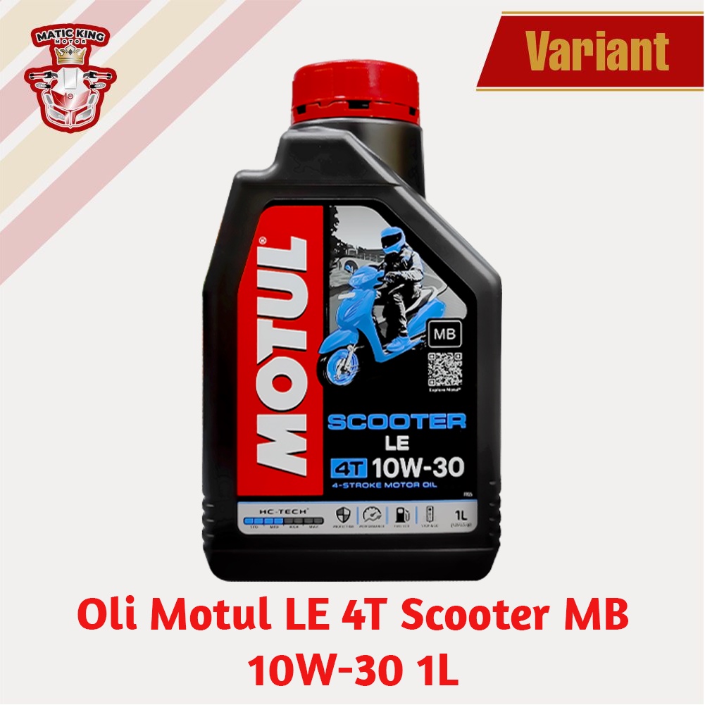 Motul Oli Mesin Scooter LE 10W-30 JASO MB API 1L