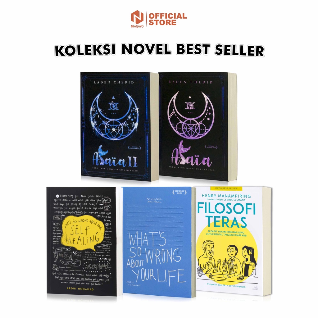 Buku Novel  Filosofi Teras Whats So Wrong About Your Life Alaia