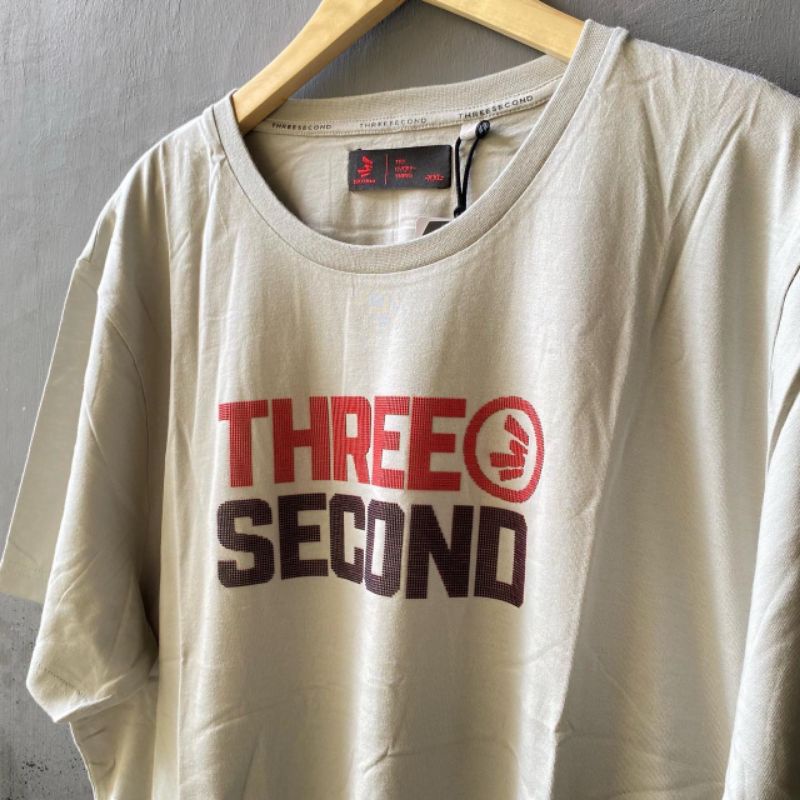 KAOS 3SECOND WARNA GREY