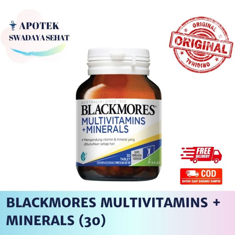 Blackmores Multivitamins + Mineral 30 Kapsul