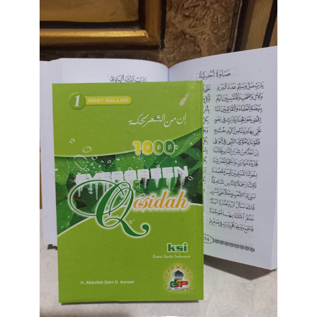 1000 EVERGREEN Qosidah Buku Kumpulan Sholawat/Shalawat Nabi & Qasidah Banjari 1000 judul