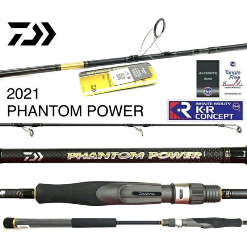Joran Daiwa Phantom Power 2021 802MH 902MH 1002MH | Ring full Fuji | ORI 100%