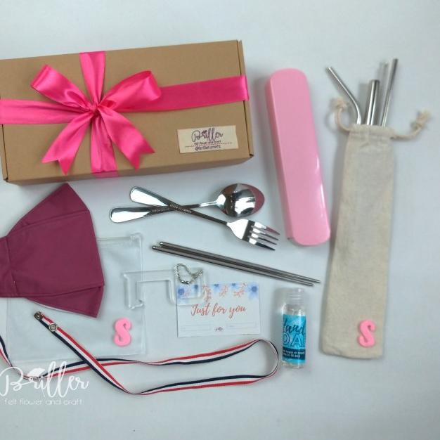 New Normal Kit - Birthday/Graduation Gift-Wedding/Event Souvenir-Basic - Biru