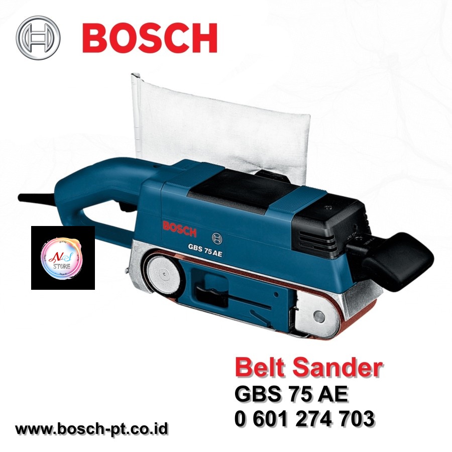 Mesin Amplas / Belt Sander Bosch GBS 75 AE 0 601 274 703
