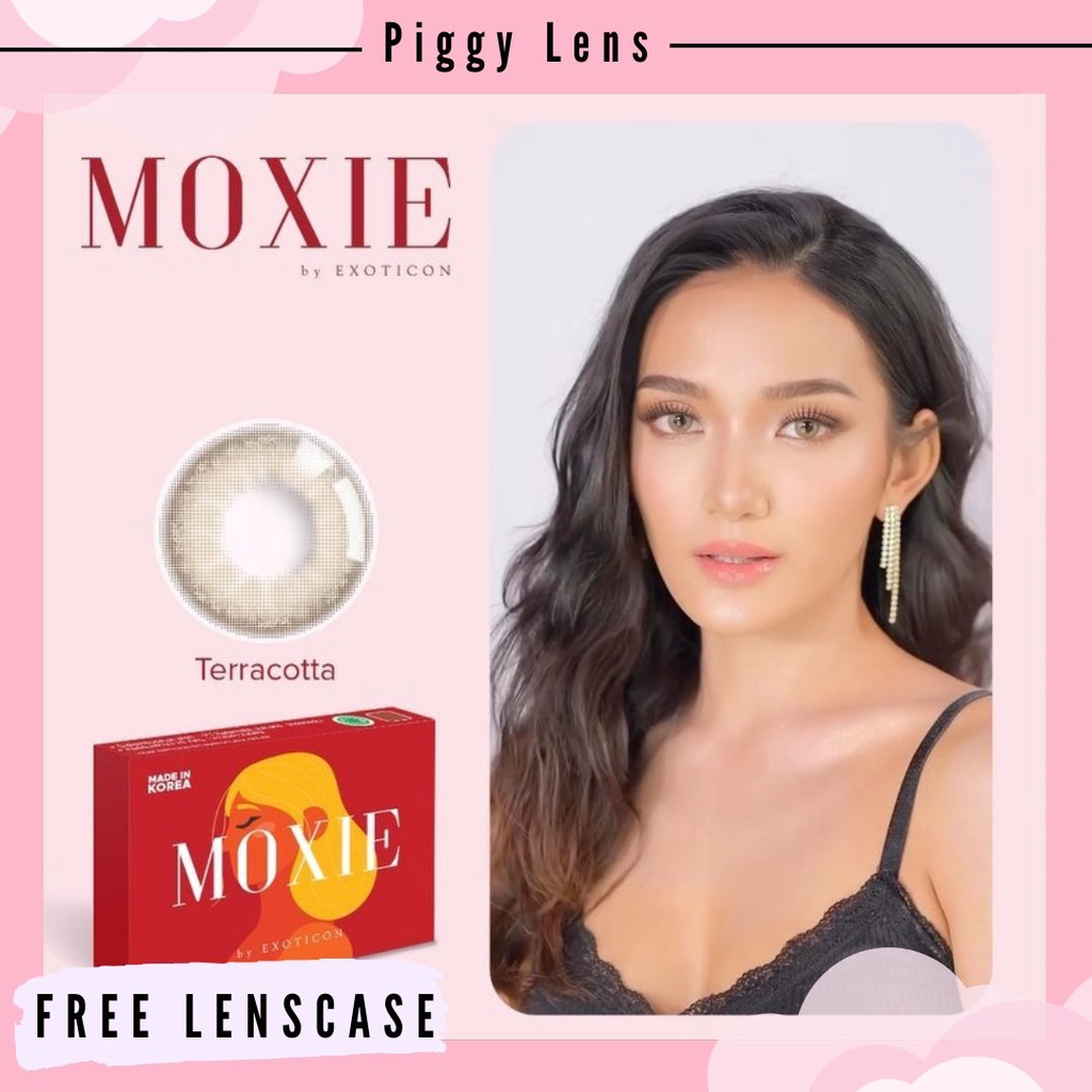 SOFTLENS X2 MOXIE NORMAL &amp; MINUS 0.50 S/D 6.00  + FREE LENSCASE